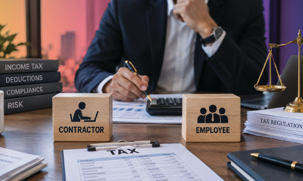 Tax Implications of Hiring Contractors vs. Employees