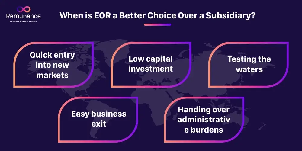 When is EOR a Better Choice Over a Subsidiary?