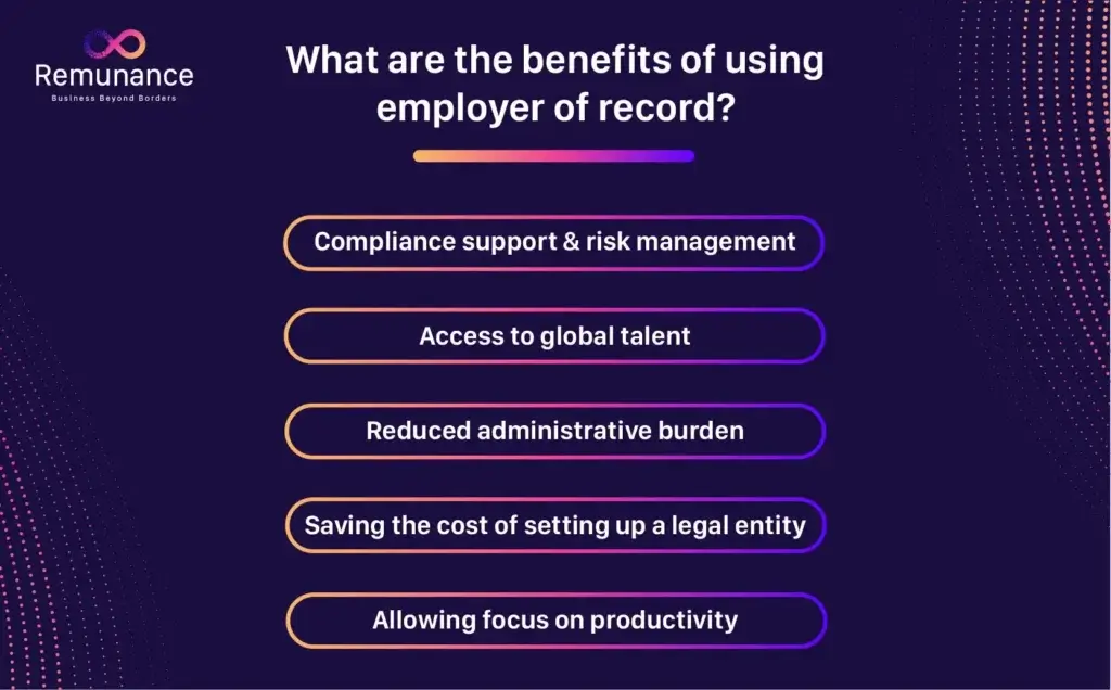 Benefits of an Employer of Record