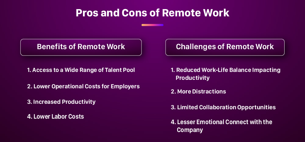 Pros and Cons of Remote Work