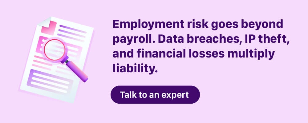 Employment risk