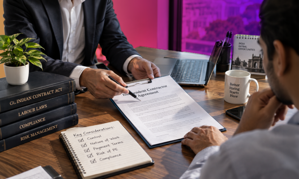 Employer Liability for Independent Contractors in India