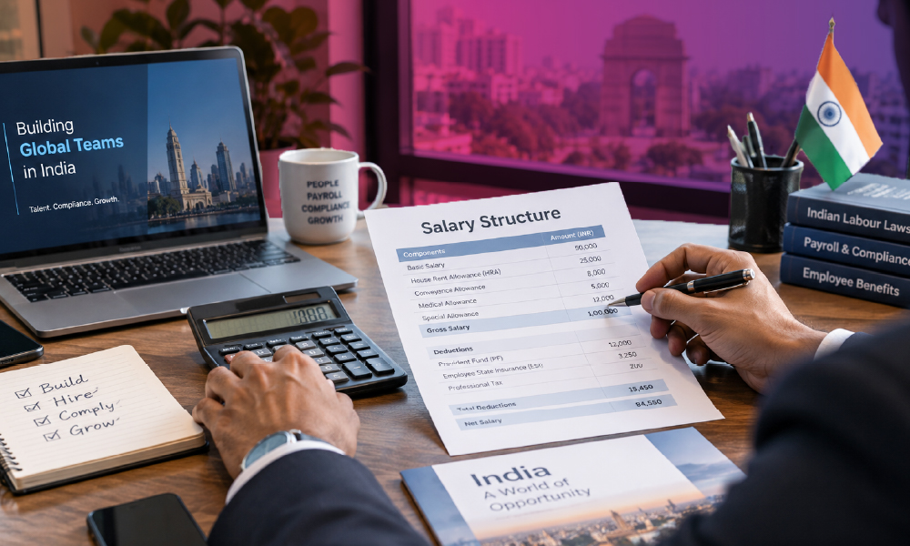 Structure salariale en Inde : comment établir une grille salariale conforme aux normes en 2026 ?